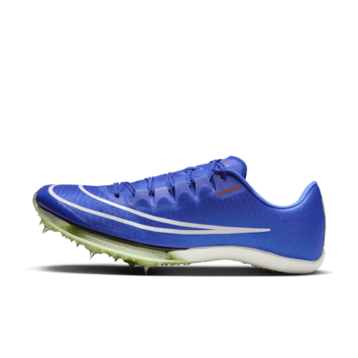 The Nike Air Zoom Maxfly is a sprint spike. Sprint spikes are designed for races ranging from 100m-400m.
