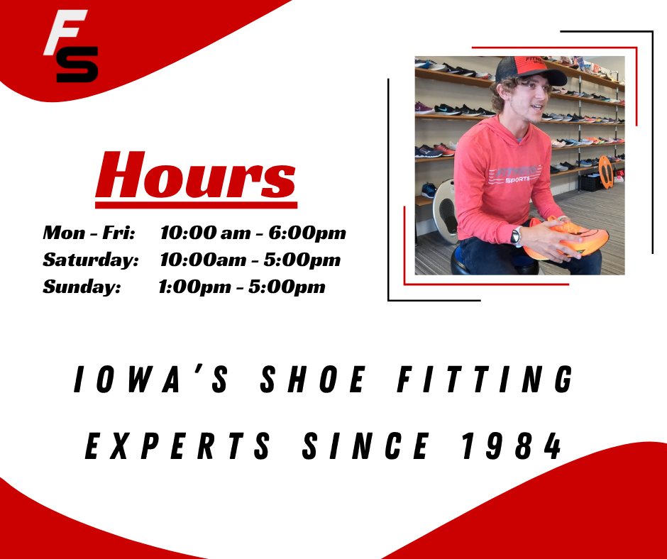 Fitness Sports Shoe Store Hours